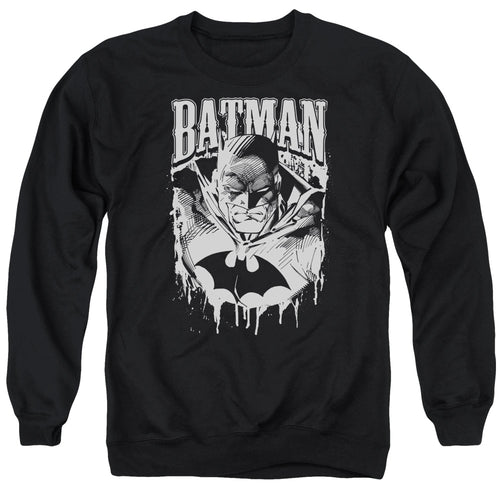 Batman Bat Metal Crewneck Sweatshirt