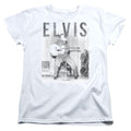Elvis Presley With The Band Womens T-Shirt