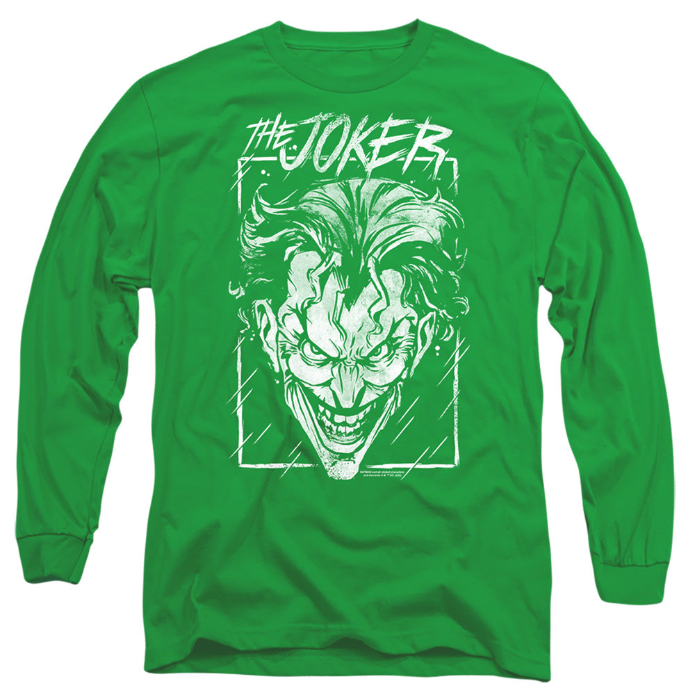Batman Joker Storm On Green Long Sleeve T-Shirt
