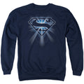 Superman Glowing Shield Crewneck Sweatshirt