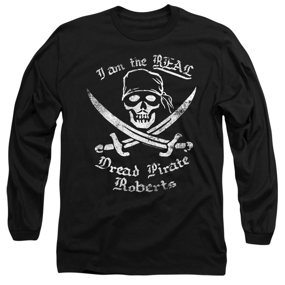The Princess Bride The Real Dread Pirate Roberts Black Long Sleeve T-Shirt