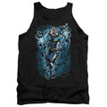 Justice League Black Lightning Bolts Tank Top