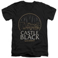 Game of Thrones Castle Black V-Neck T-Shirt