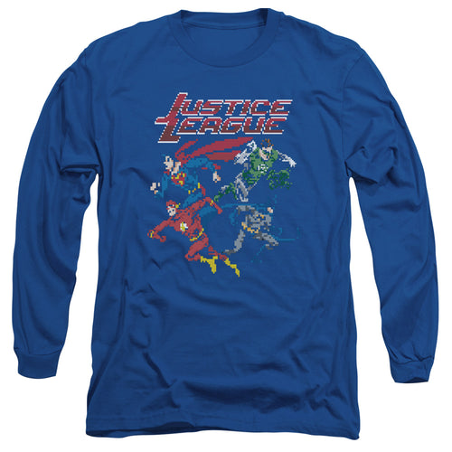 Justice League Pixel League Long Sleeve T-Shirt