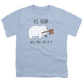 We Bare Bears Ice Bear Will Take Care of It Youth/Toddler T-Shirt
