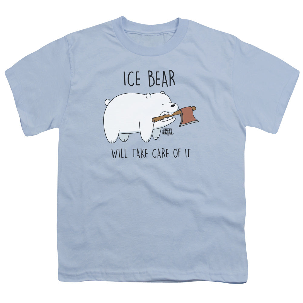 We Bare Bears Ice Bear Will Take Care of It Youth/Toddler T-Shirt