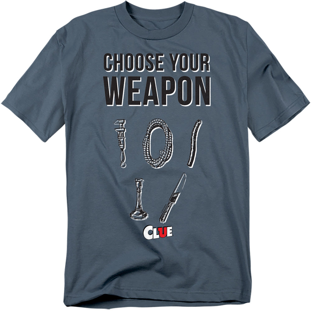 Clue Choose Your Weapon T-Shirt