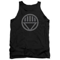 Green Lantern Grey Emblem Tank Top