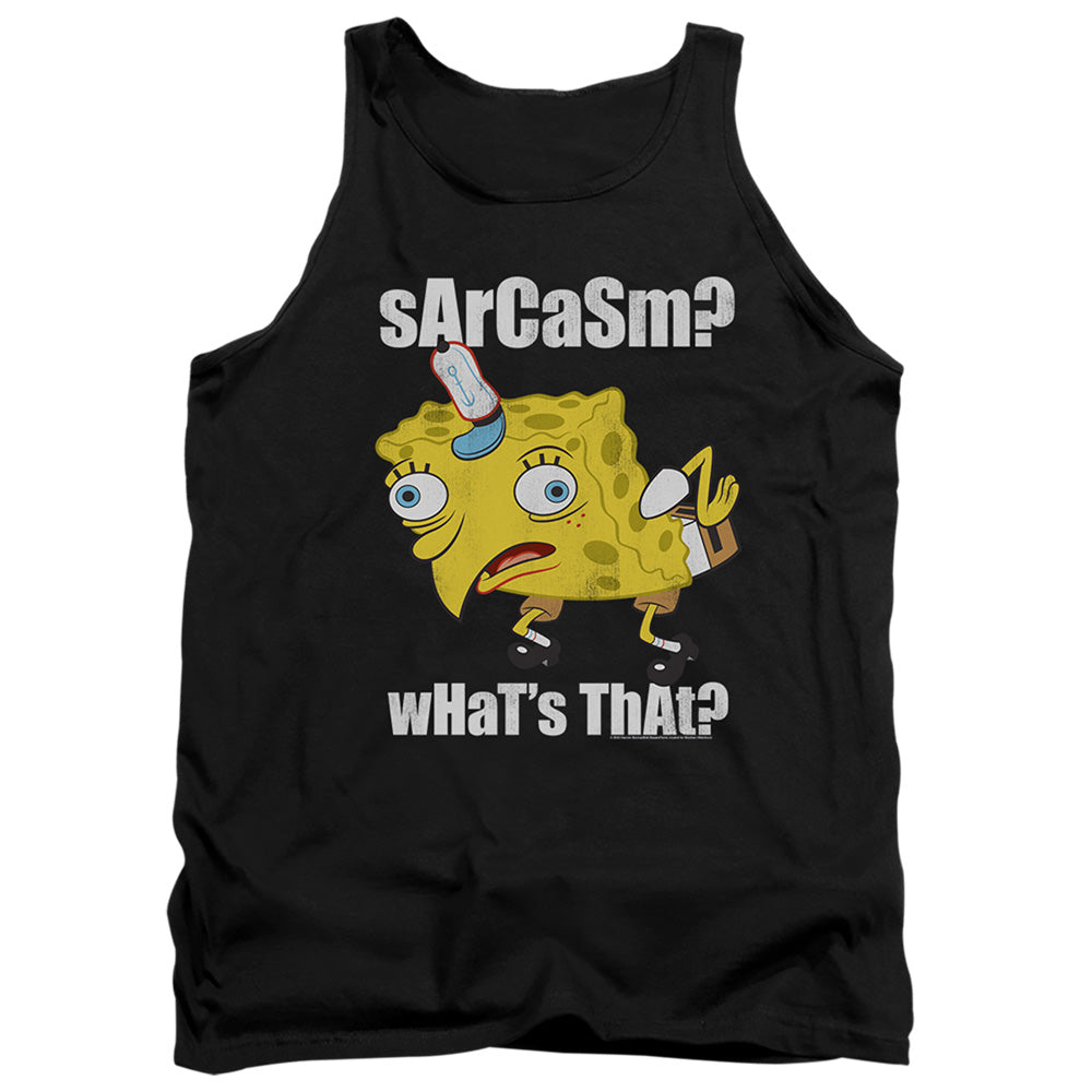 Spongebob Squarepants Sarcasm Meme Tank Top