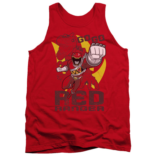 Mighty Morphin Power Rangers Go Red Tank Top