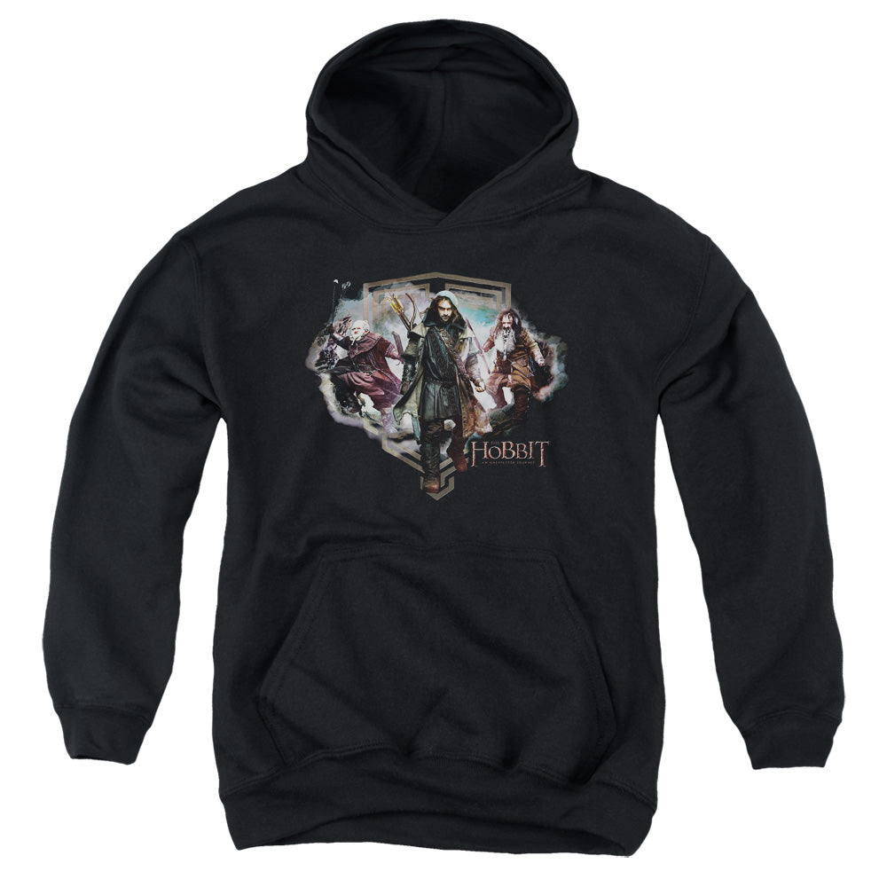 The Hobbit Three Dwarves Youth Hoodie