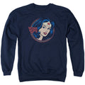 Wonder Woman WW75 Starburst Portrait Crewneck Sweatshirt