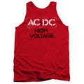 AC/DC High Voltage Stencil Tank Top