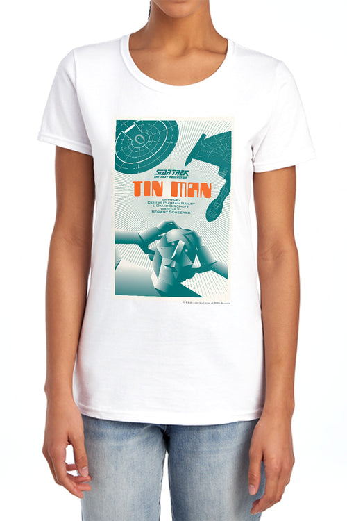 Star Trek Tin Man Womens T-Shirt
