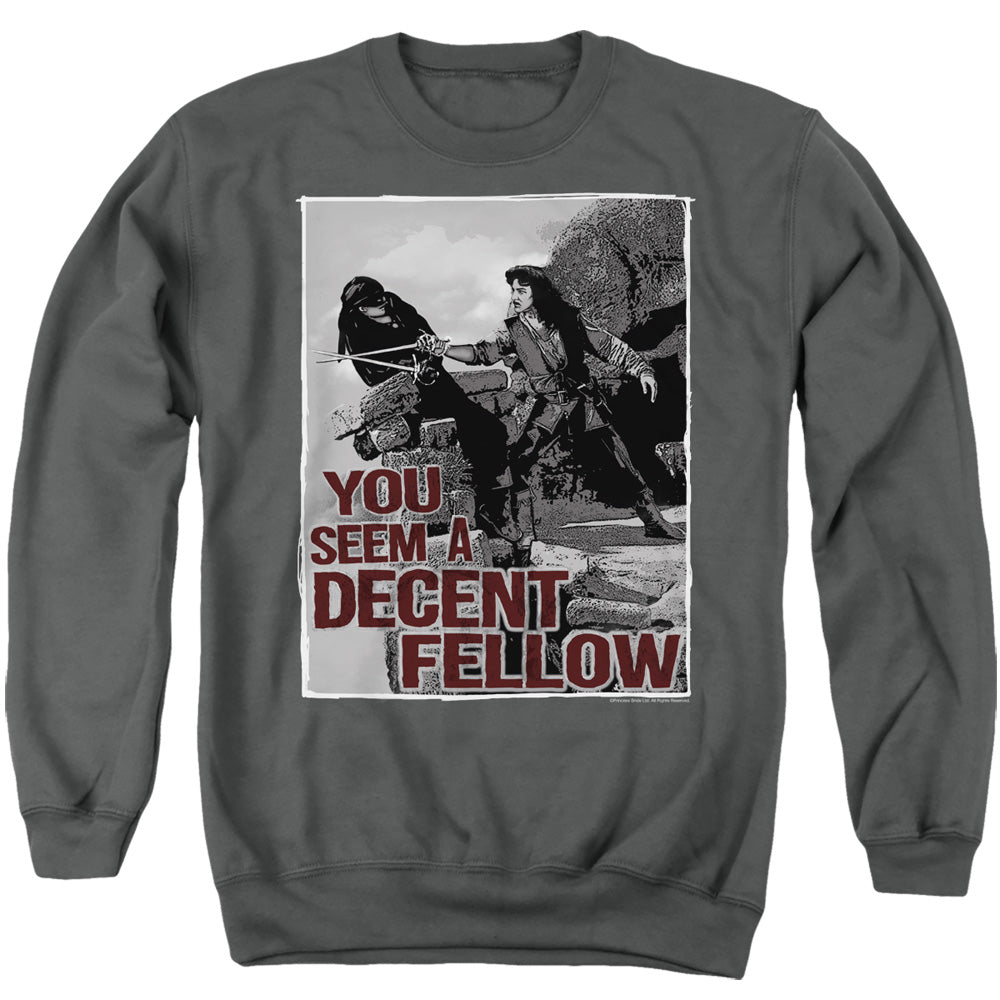 The Princess Bride Fellow Charcoal Crewneck Sweatshirt