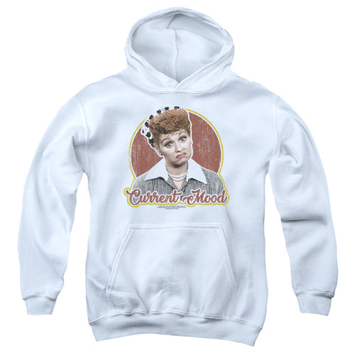 I Love Lucy Current Mood Youth Hoodie