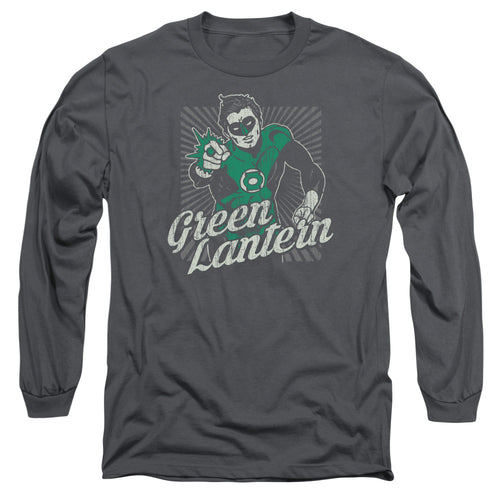 Green Lantern Ring Rays Long Sleeve T-Shirt