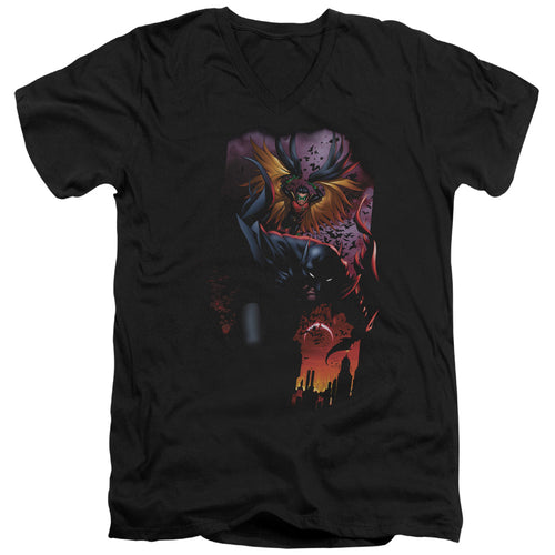 Batman Batman & Robin #1 V-Neck T-Shirt
