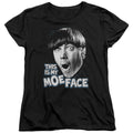 The Three Stooges This Is My Moe Face Womens T-Shirt