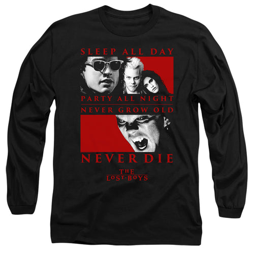 The Lost Boys Sleep All Day Party All Night Long Sleeve T-Shirt