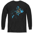 Batman Neon Batman Youth Long Sleeve T-Shirt
