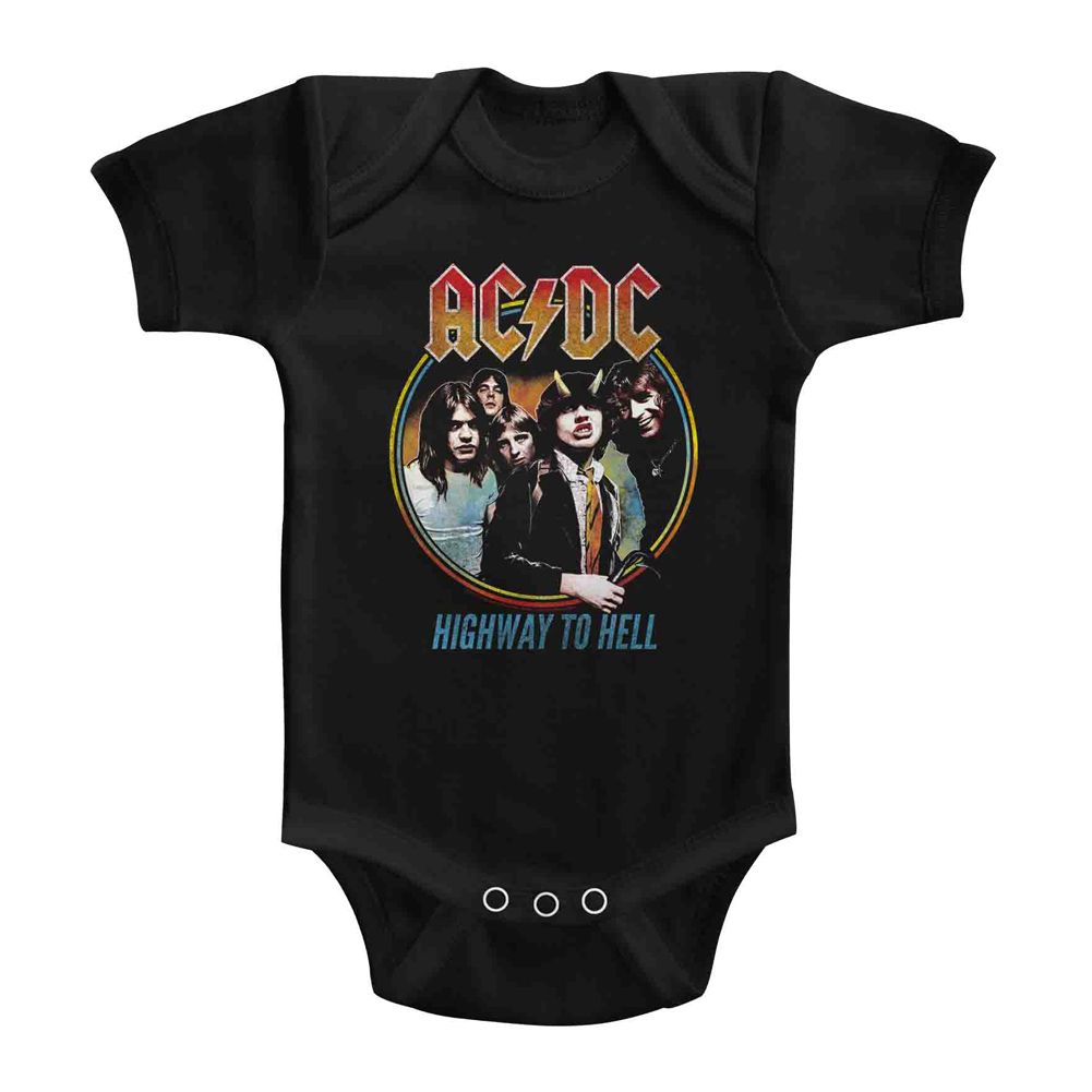 AC/DC Highway to Hell Tricolor Youth/Toddler T-Shirt