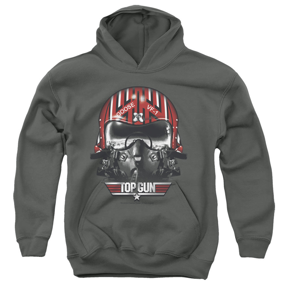 Top Gun Goose Helmet Youth Hoodie