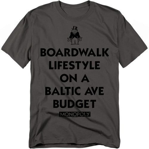 Monopoly Lifestyle vs Budget T-Shirt