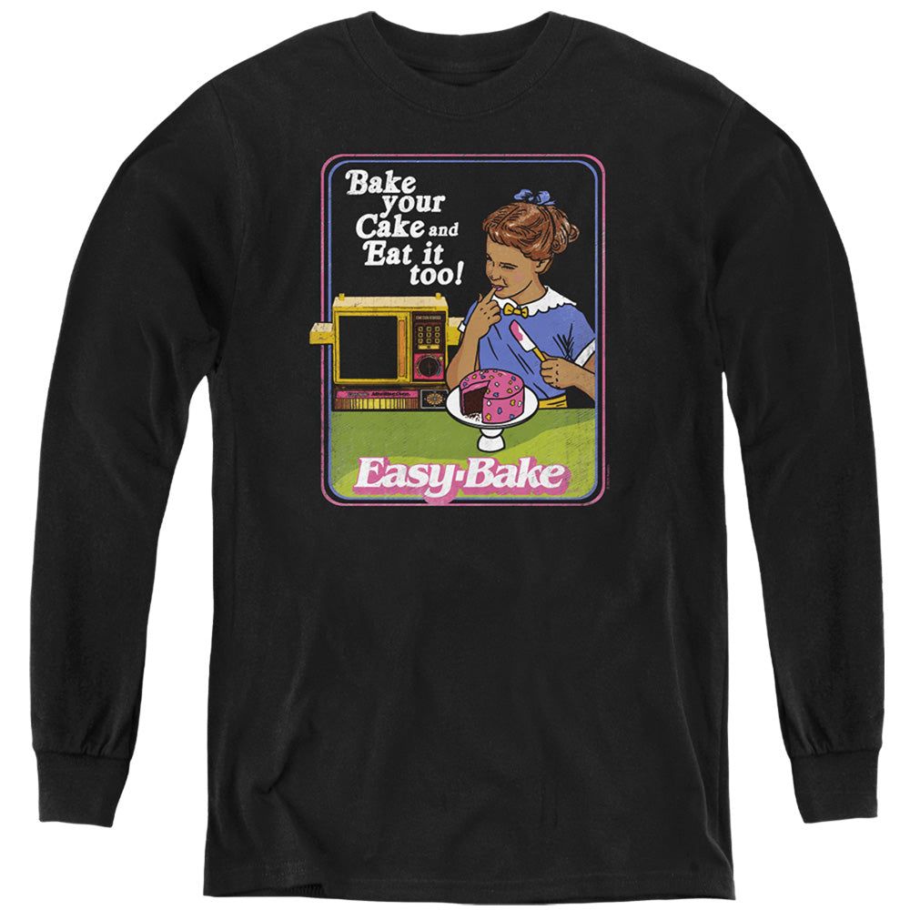 Easy Bake Oven Bake Your Cake Youth Long Sleeve T-Shirt