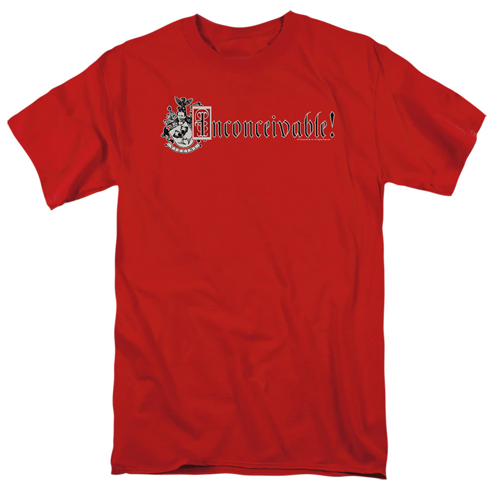 The Princess Bride Vizzini Crest Red T-Shirt