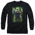 Justice League Power Burst Long Sleeve T-Shirt
