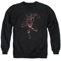 Justice League Neon Flash Crewneck Sweatshirt