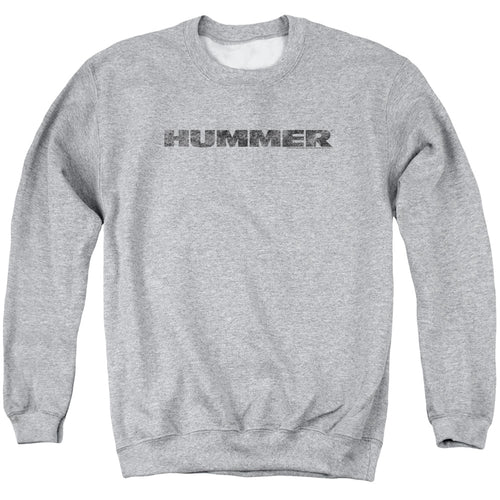 Hummer Distressed Hummer Logo Crewneck Sweatshirt