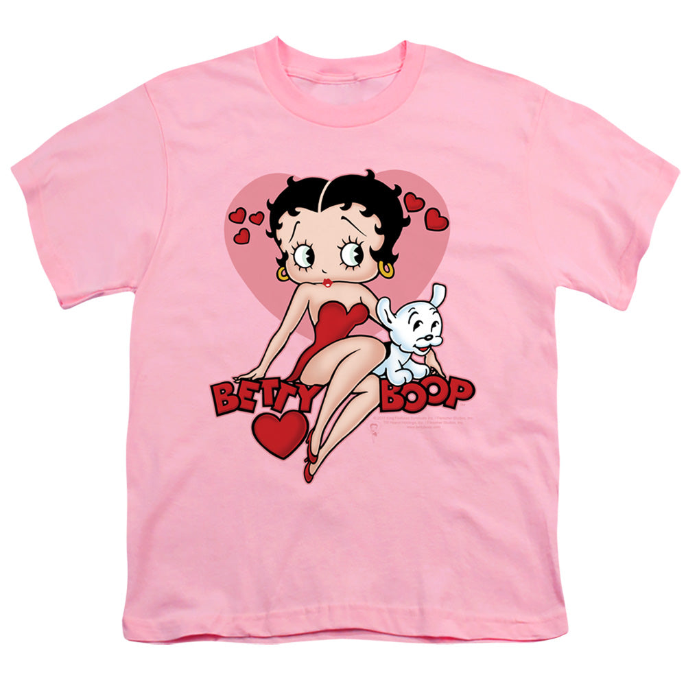 Betty Boop Sweetheart Pink Youth/Toddler T-Shirt