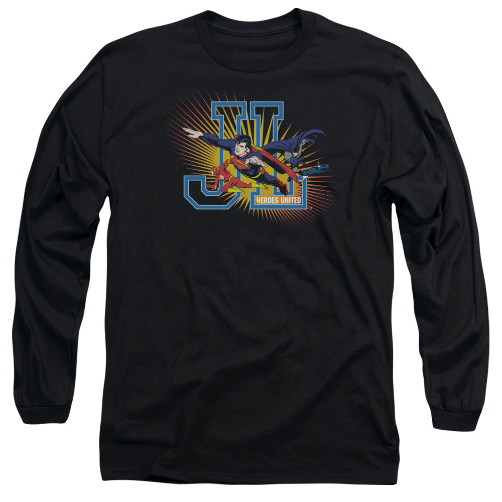 Justice League Heroes United Long Sleeve T-Shirt
