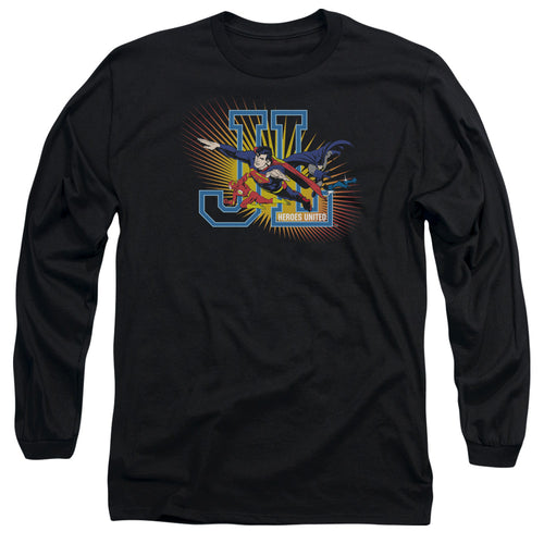 Justice League Heroes United Long Sleeve T-Shirt
