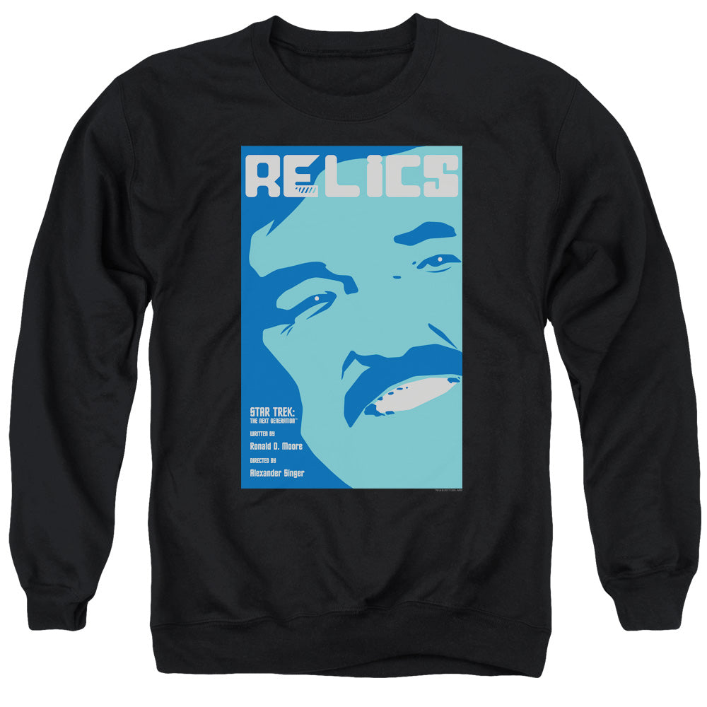 Star Trek Relics Black Crewneck Sweatshirt