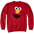 Sesame Street Elmo Face Crewneck Sweatshirt