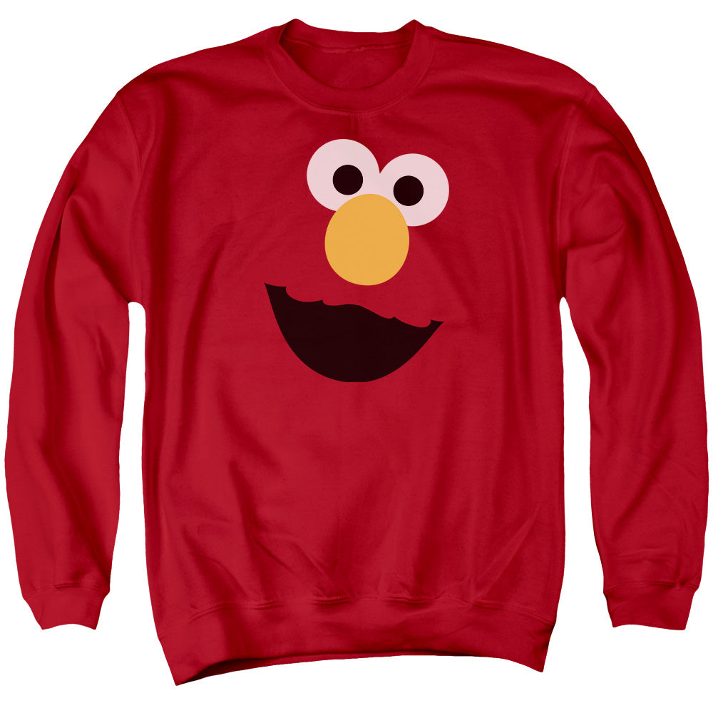 Sesame Street Elmo Face Crewneck Sweatshirt