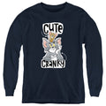 Tom and Jerry Cute and Cranky Youth Long Sleeve T-Shirt
