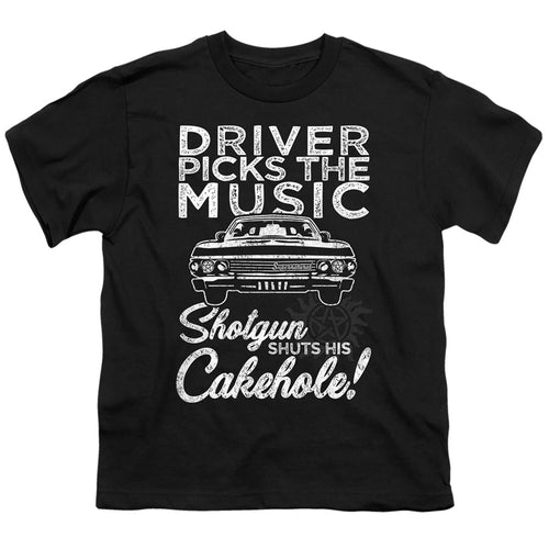 Supernatural Driver Picks the Music Youth/Toddler T-Shirt