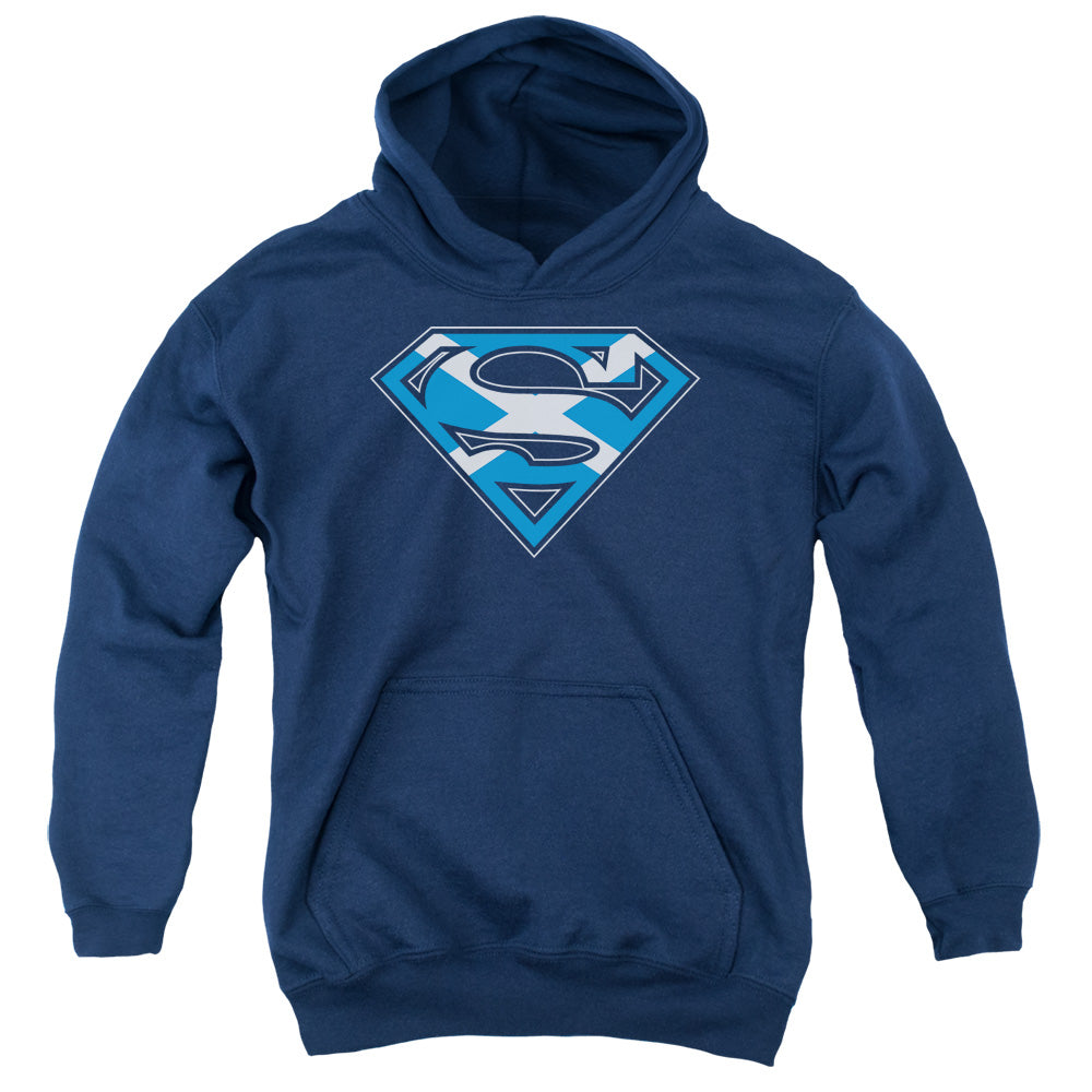 Superman Scottish Shield Youth Hoodie