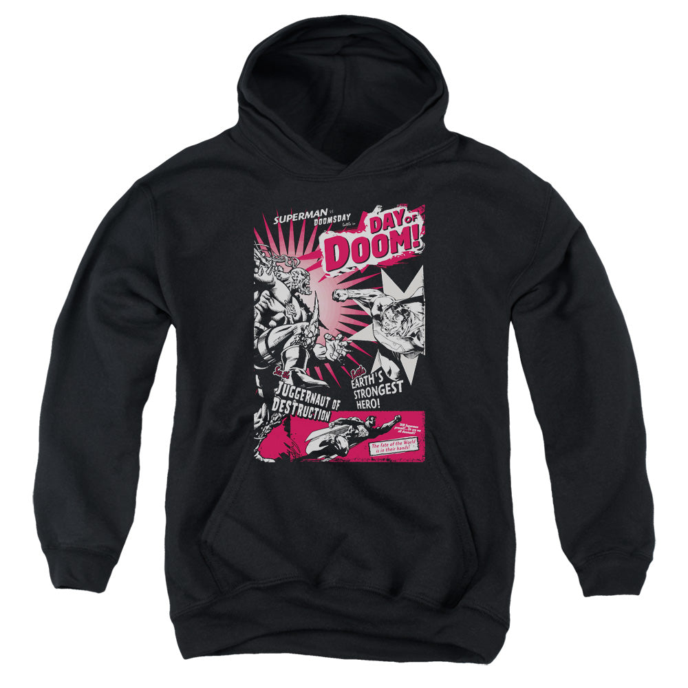 Superman Day of Doom Youth Hoodie