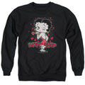 Betty Boop Classic Kiss Crewneck Sweatshirt