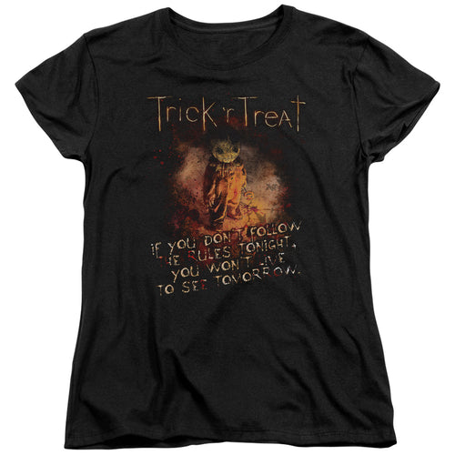 Trick 'r Treat Rules Womens T-Shirt