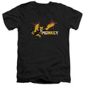 Dexter's Laboratory Monkey V-Neck T-Shirt