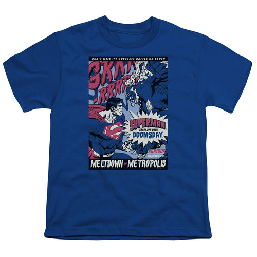 Superman Meltdown Youth/Toddler T-Shirt