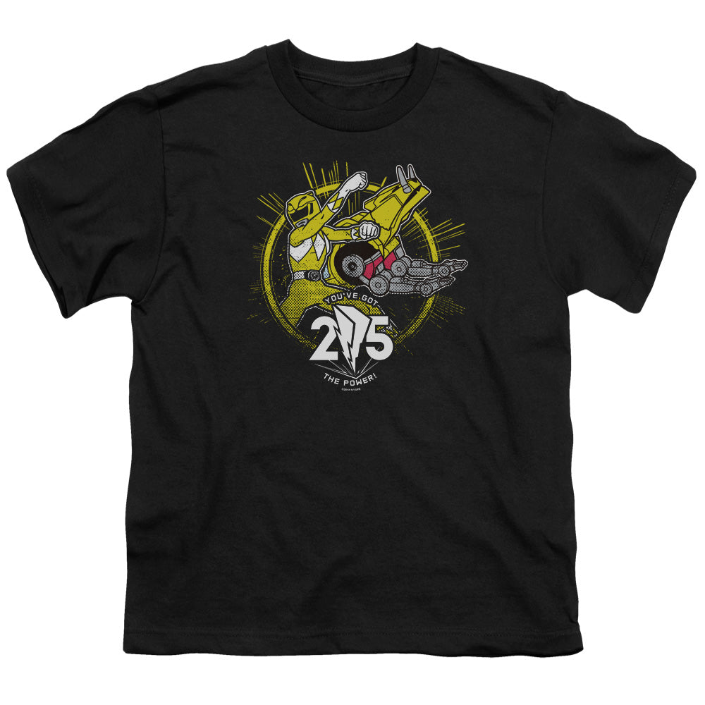 Mighty Morphin Power Rangers Yellow 25 Youth/Toddler T-Shirt