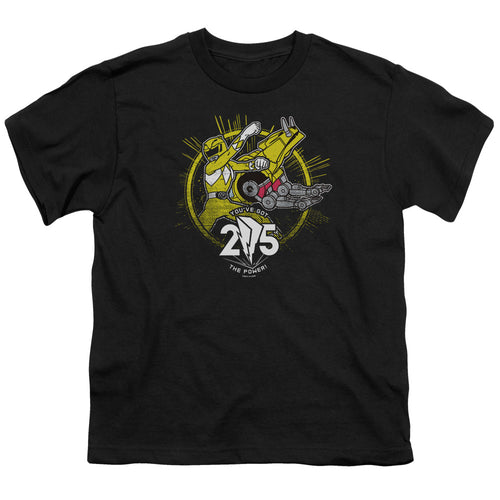 Mighty Morphin Power Rangers Yellow 25 Youth/Toddler T-Shirt