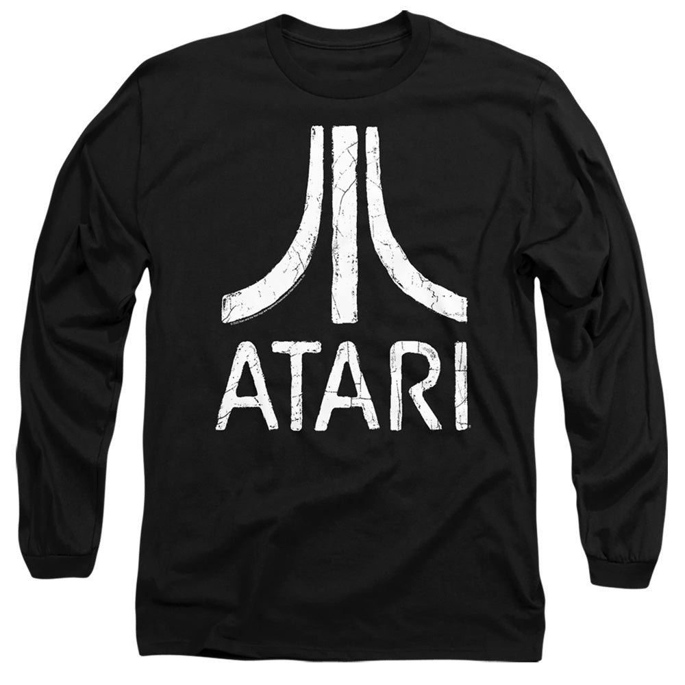 Atari Rough Logo Black Long Sleeve T-Shirt